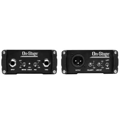 On-Stage DB1100 Active Direct Box with Stereo-to-Mono Summing image 2