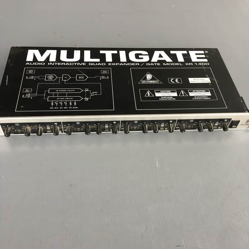 Behringer MULTIGATE XR1400 SILVER image 1
