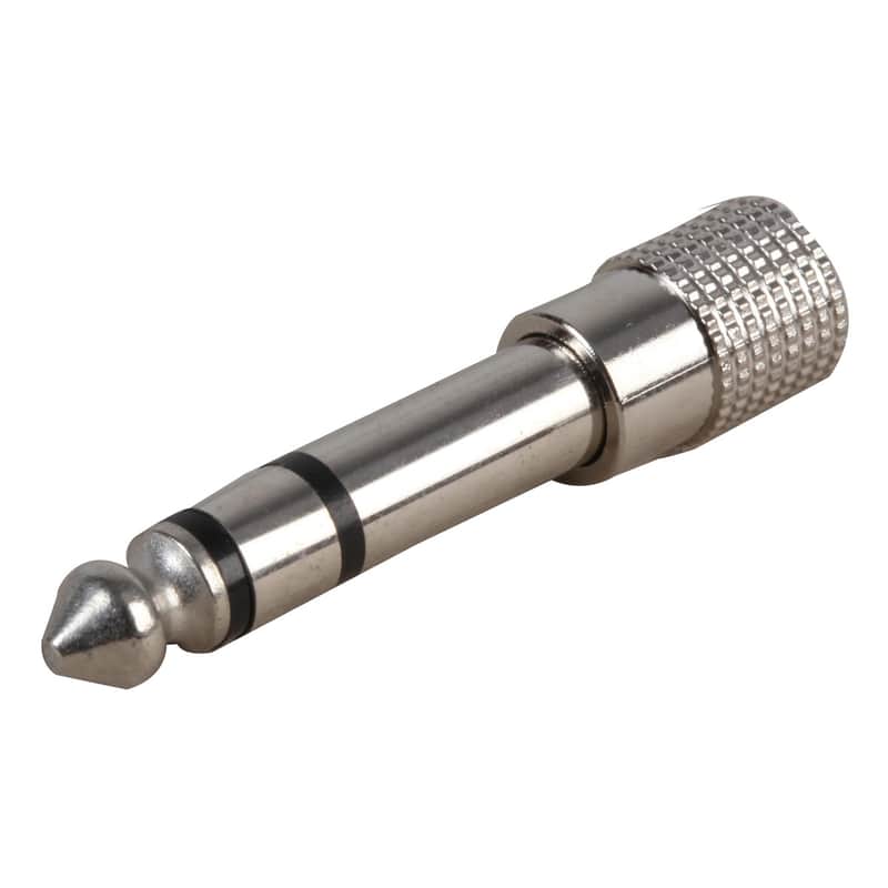 Signal Sounds Headphone Adaptor (Silver 3.5mm to 6.35mm Stereo) image 1
