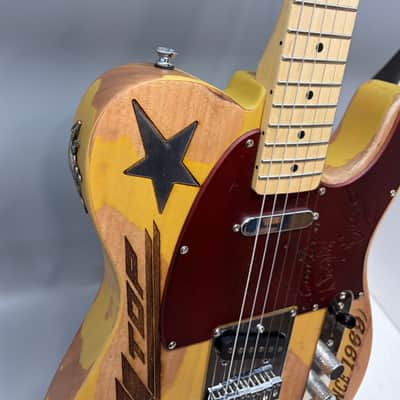 Tribute Guitar Del Duca Classic Customs ZZ Top 2024 One of One, La Futura Estate Custom Fender Telecaster Electric Guitar! Estate Sale! image 10