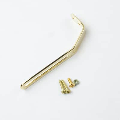 Premium Pickguard Bracket For Harmony Silvertone Gretsch Archtop Guitar etc ,Gold Plated image 3