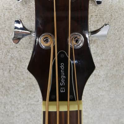 Epiphone El Segundo Acoustic Electric Bass Guitar - Natural image 6
