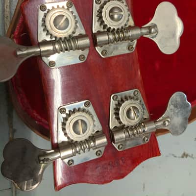 Gibson EB-0 1961 Cherry original owner image 13