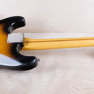 Fender ST57-900 (ST57-115) '57 Stratocaster Reissue MIJ 1991 Tobacco Sunburst Lacquer Finish USA Pickups Made in Japan Vintage w/ Hard Case image 11
