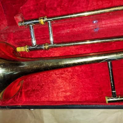Reynolds Medalist Trombone, USA, Brass, with case and mouthpiece image 7