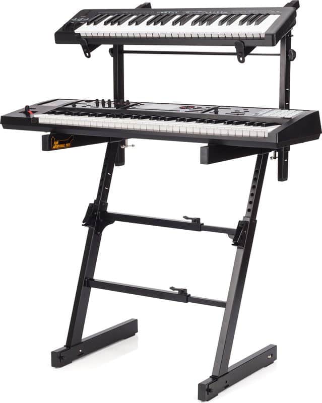 Hercules - AutoLock Z-Keyboard Stand w/ Tier image 1