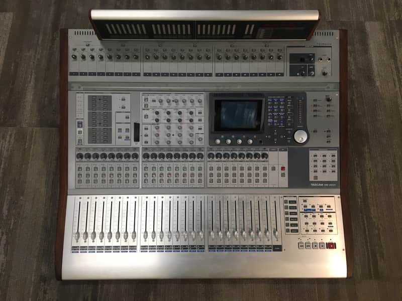 TASCAM DM-4800 Digital Mixer with Meterbridge image 1