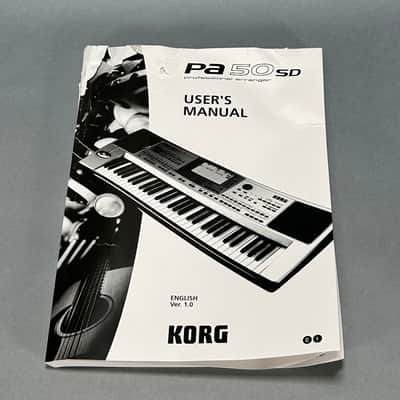 KORG Synthesizer PA 50 SD image 23