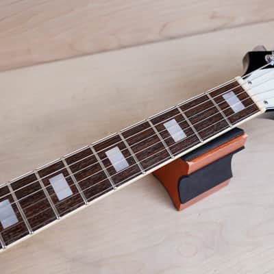 Edwards V E-FV-120D 1990s Black Seymour Duncan Pickups ESP Made in Japan MIJ w/ Bag image 5