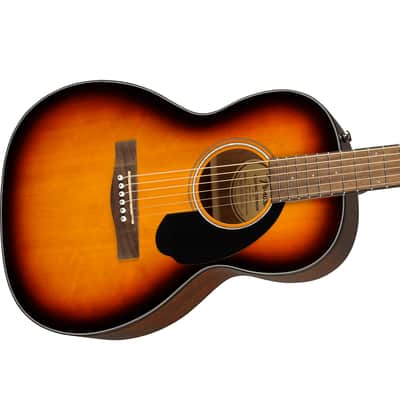 Fender CP-60S Parlor Acoustic Guitar – Sunburst image 3