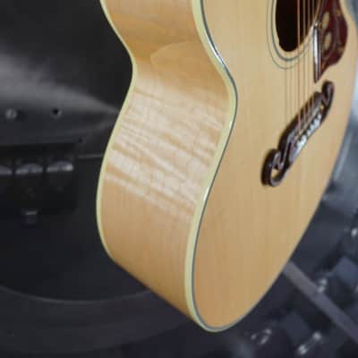 2019 Gibson SJ-200 Standard Acoustic/Electric Antique Natural w/ Original Hard Case image 12