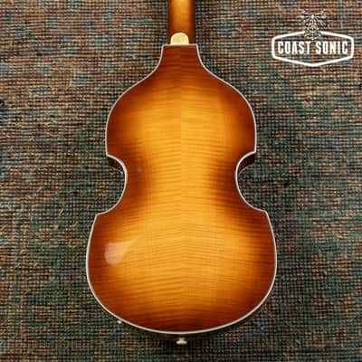 2010 Hofner 500/1 Vintage '62 Thomas Stühlein Made in Germany w/case image 3