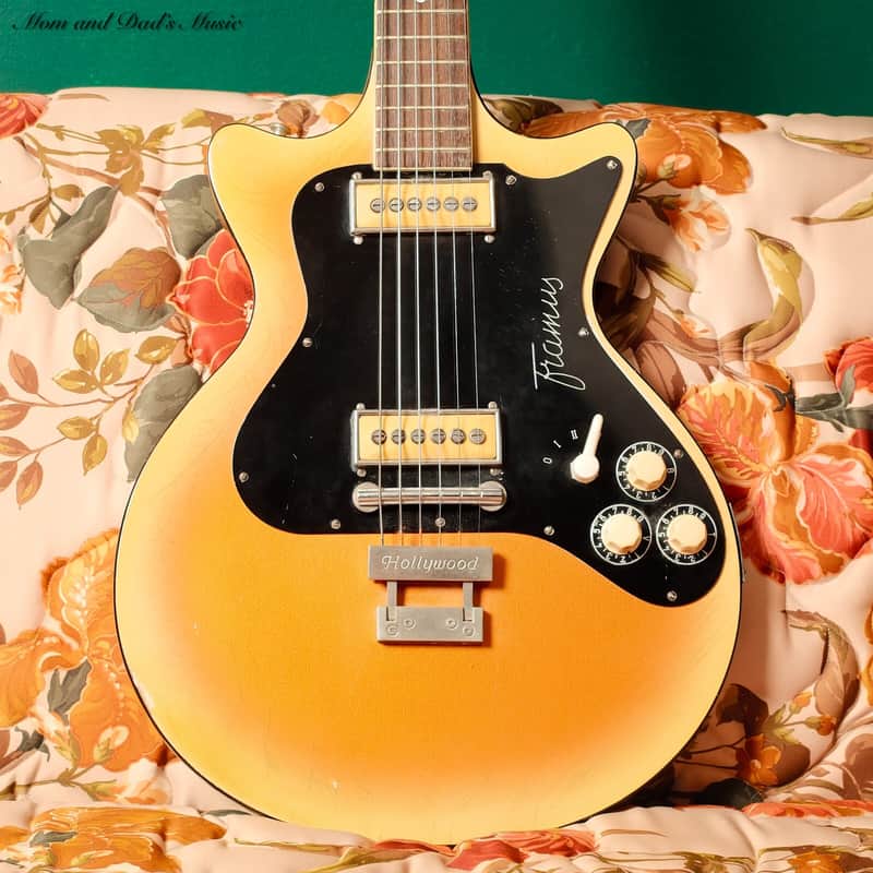 1962 Framus Hollywood Copper Burst - Very Good