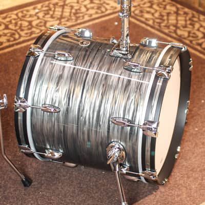 Gretsch Brooklyn Grey Oyster Nitron Drum Set - 16x18, 8x12, 14x14 - SO#1302814 image 2