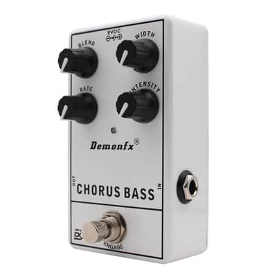 Demonfx Bass Chorus 4 Bass Guitar Trie Bypass Effect Pedal image 3