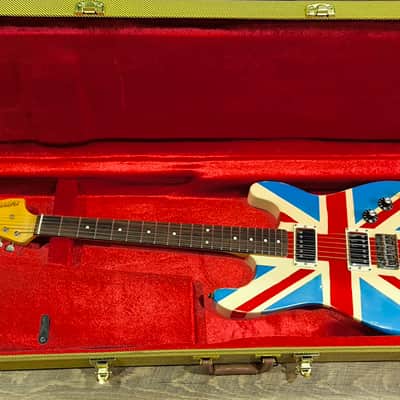 MyDream Partcaster Custom Built - Atomic Union Jack CBS image 5