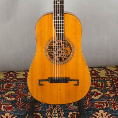 Baroque Deco Parlor Guitar 1920s - Natural image 1