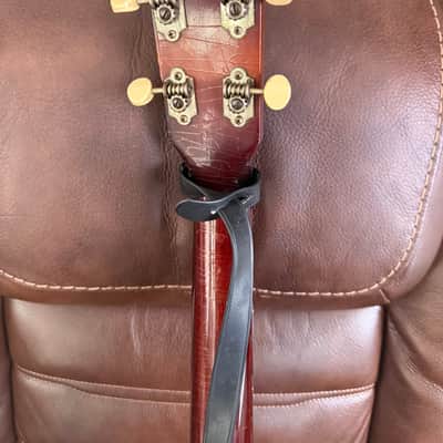 Vega Arthur Godfrey De Luxe Solo Lute Baritone Ukulele 1950s - Mahogany image 5
