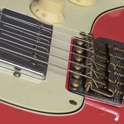 Fender Custom Shop Stratocaster 1962 Journeyman Relic HSS Fiesta Red image 5