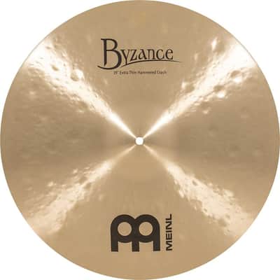 Meinl Byzance Traditional Extra Thin Hammered Crash Cymbal 19" image 1