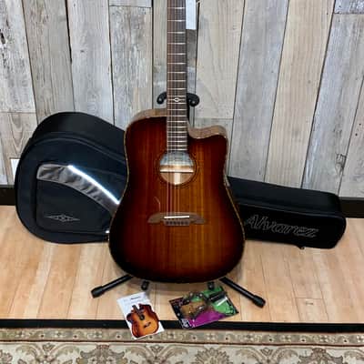 Alvarez MDA66CESHB Masterworks Cutaway Dreadnought w/ Electronics Shadowburst image 16
