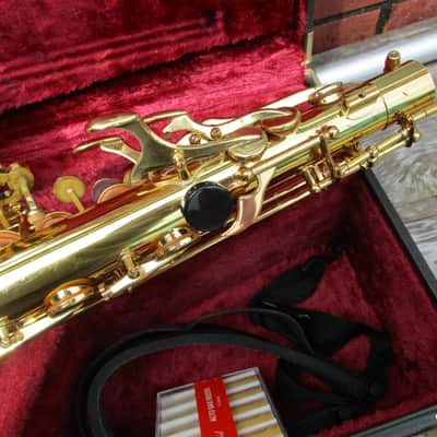Yamaha YAS-34II Allegro Alto Saxophone - brass image 8