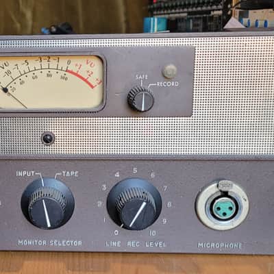 Ampex 601 Vintage Valve Tube Microphone Mic Pre Preamp Amplifier image 2