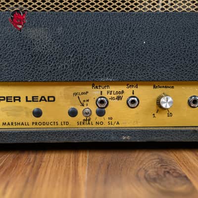 Marshall JMP 1959 Super Lead 2-Channel 100-Watt Guitar Head 1973 w/ Master Mod image 14