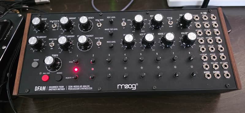 Moog DFAM + Sonoclast MAFD Eurorack MIDI Expander Module image 1