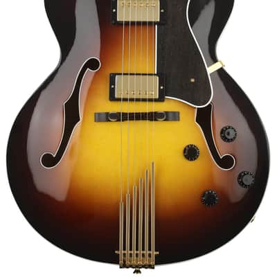 Heritage Standard Eagle Classic Hollowbody Electric Guitar - Original Sunburst image 1