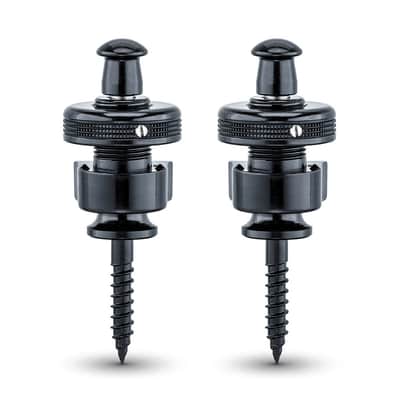 Schaller S-Locks Strap Locks Set of 2 (Black) image 1