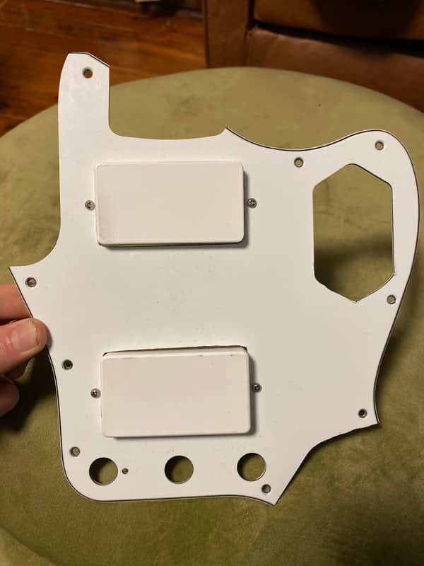EMG 81-60 active guitar pickups fender jaguar loaded pickguard image 1