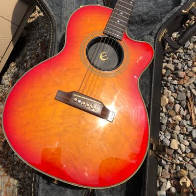 Epiphone Chet Atkins CEC SST acoustic electric Sunburst - THINLINE image 1