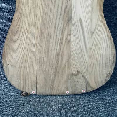 Custom Ash Wood DIY Project Guitar Body image 6