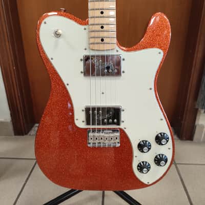 Fender FSR Classic Series '72 Telecaster Deluxe 2012 - Tangerine Flake/Sparkle imagen 1