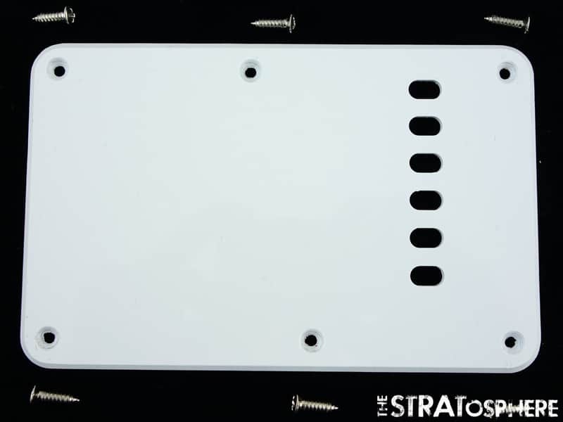 Fender Squier CV Classic Vibe 50s Strat, TREMOLO COVER, White, 1 Ply. image 1