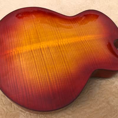 Left Handed Walsh 17" Archtop  Sienna Burst image 3