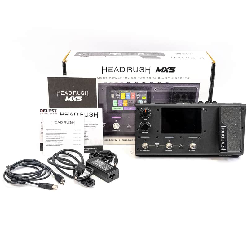 Headrush MX5 Amp Modeling Guitar Effect Processor with Box and Power Supply image 1