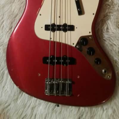 Fender Jazz Bass 1973 - Candy Apple Red image 2
