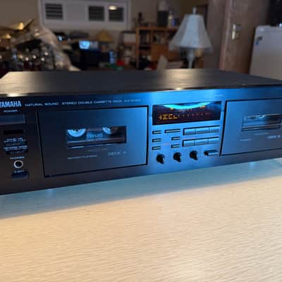 Yamaha KX-W382 Dual Cassette Deck Recorder FRESH SERVICING Near Mint Beauty 🎶💎 image 2