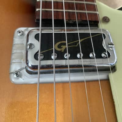 Gretsch USA 6124 Single Anniversary Original 1967 Sunburst Electric Hollow Body image 5
