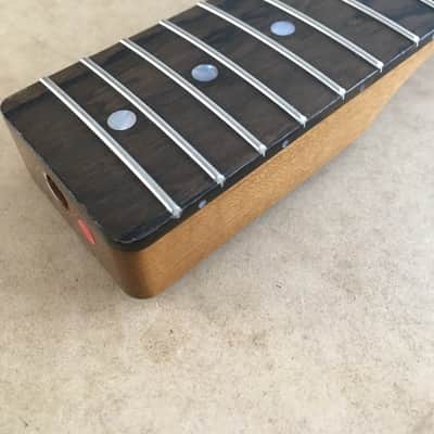 Lefty High End Warmoth Tele Neck Plekk’d USA MOP Inlays Loaded Ziricote Fretboard Roasted Maple Telecaster! image 11