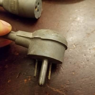 Cornish Monroe Rare 268 11 grounded power cord early LL 14305 l-11651-w br-2902 1960s - Gray rubber image 8