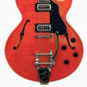 Collings SoCo 16 LC Trans Orange Semi-Hollowbody