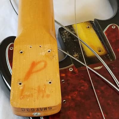 Left Handed 1963/1964 Fender Precision Bass, Pre-CBS, EXC Condition! image 17