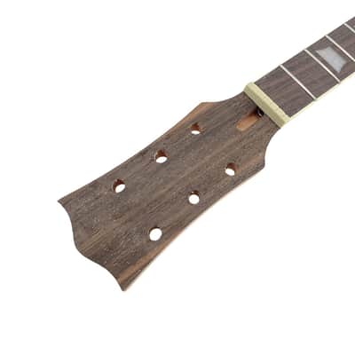 Electric Guitar Neck Replacement Mahogany Neck with Rosewood Fingerboard, Unfinished image 6
