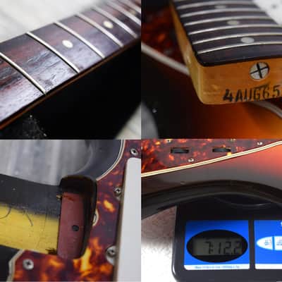 Fender Jazzmaster 1965 - New Frets Otherwise All Original image 11