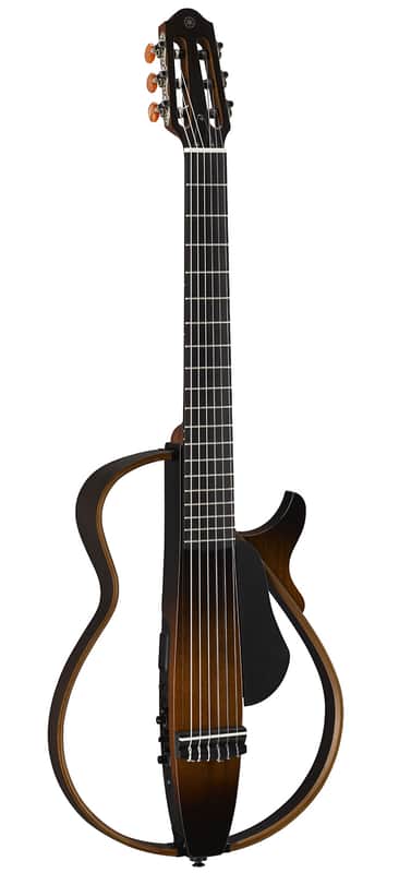 Yamaha SLG200N Nylon String Silent Guitar - Tobacco Sunburst image 1