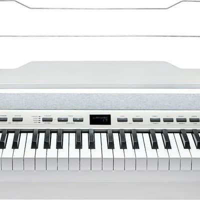 Kurzweil Ka P1 88-Key Weighted Hammer Action Digital Piano with 28 flagship Voices + Power Supply + Sustain Pedal White Finish and Wooden Keys image 5