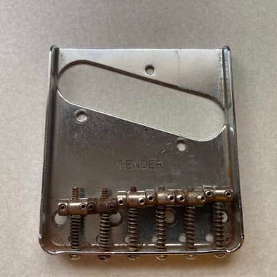 Vintage Fender Telecaster 6-Saddle Bridge 1970s image 1